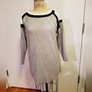 Womens Zara Color-Blocked Long Boat-Neck Tee